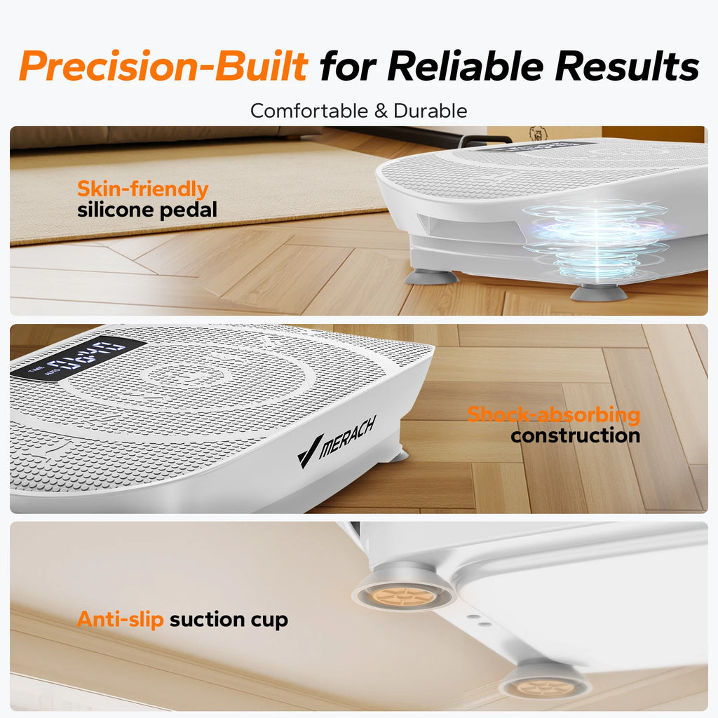 Vibration Plate Device Powered Vibration Platform CV30 for Full Body Training Burning&Muscle Building Weight Loss&Shaping
