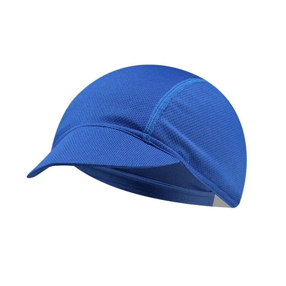 Summer New Cycling Cap Bicycle Hat with Visor UV Protection Sun Block Headwear for Men Women Road Bike Head Caps Helmet Liner