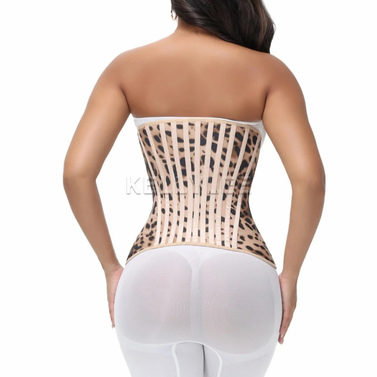 Women'S Stretchy Shaper Girdles Colombian Double Compression Waist Trainer for BBL Modeling Shaped up Tummy Belt Waist Trimmer