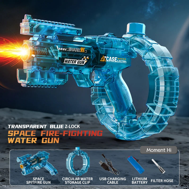 TK HOT! Electric Water Guns for Adults Powerful Squirt Automatic Water Blasters Summer Outdoor Beach Toy Compatible with FUNWEE