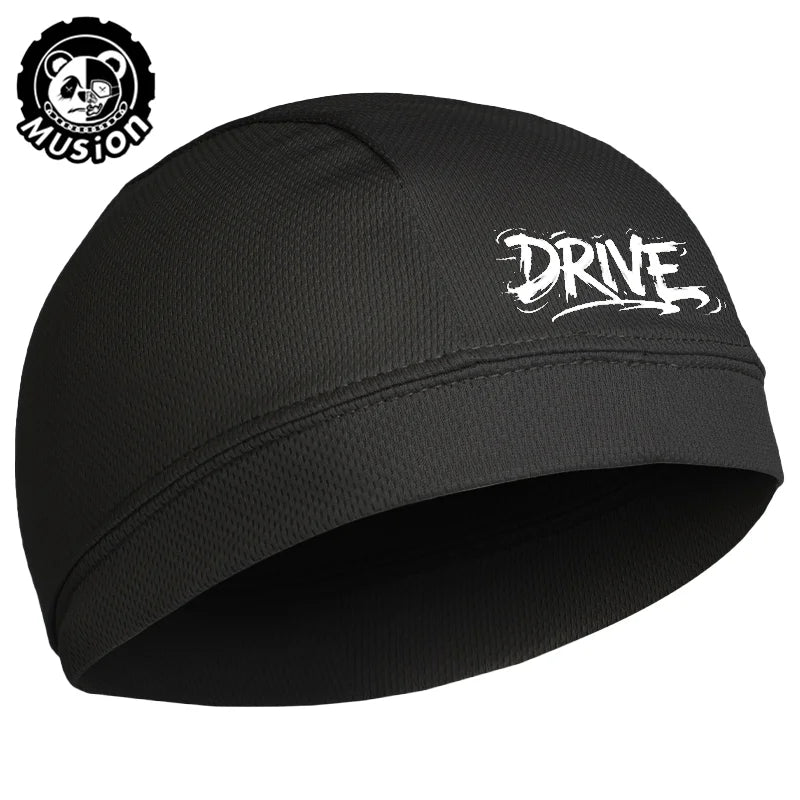 Musion under Helmet Beanie Cap Vented Sweat Absorbent Moisture Wicking for Men Cycling Motorcycle Riders