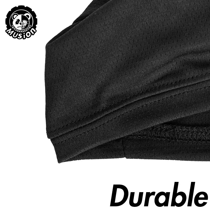 Musion under Helmet Beanie Cap Vented Sweat Absorbent Moisture Wicking for Men Cycling Motorcycle Riders