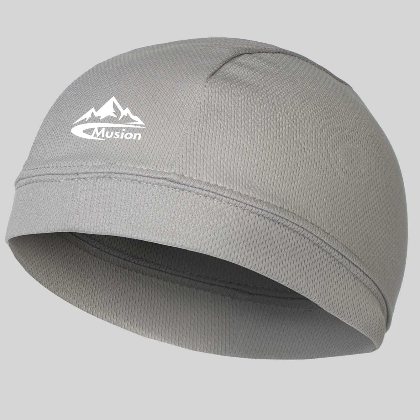 Musion under Helmet Beanie Cap Vented Sweat Absorbent Moisture Wicking for Men Cycling Motorcycle Riders