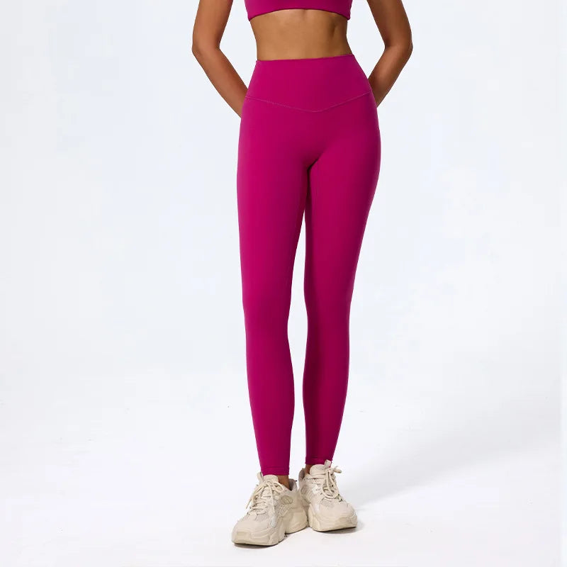 Summer Super Soft Fabrics High Waist Leggings Gym Yoga Pants Running Workout Tights Push up Sports Leggings Women