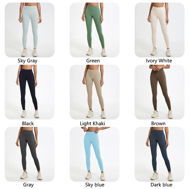 Summer Super Soft Fabrics High Waist Leggings Gym Yoga Pants Running Workout Tights Push up Sports Leggings Women