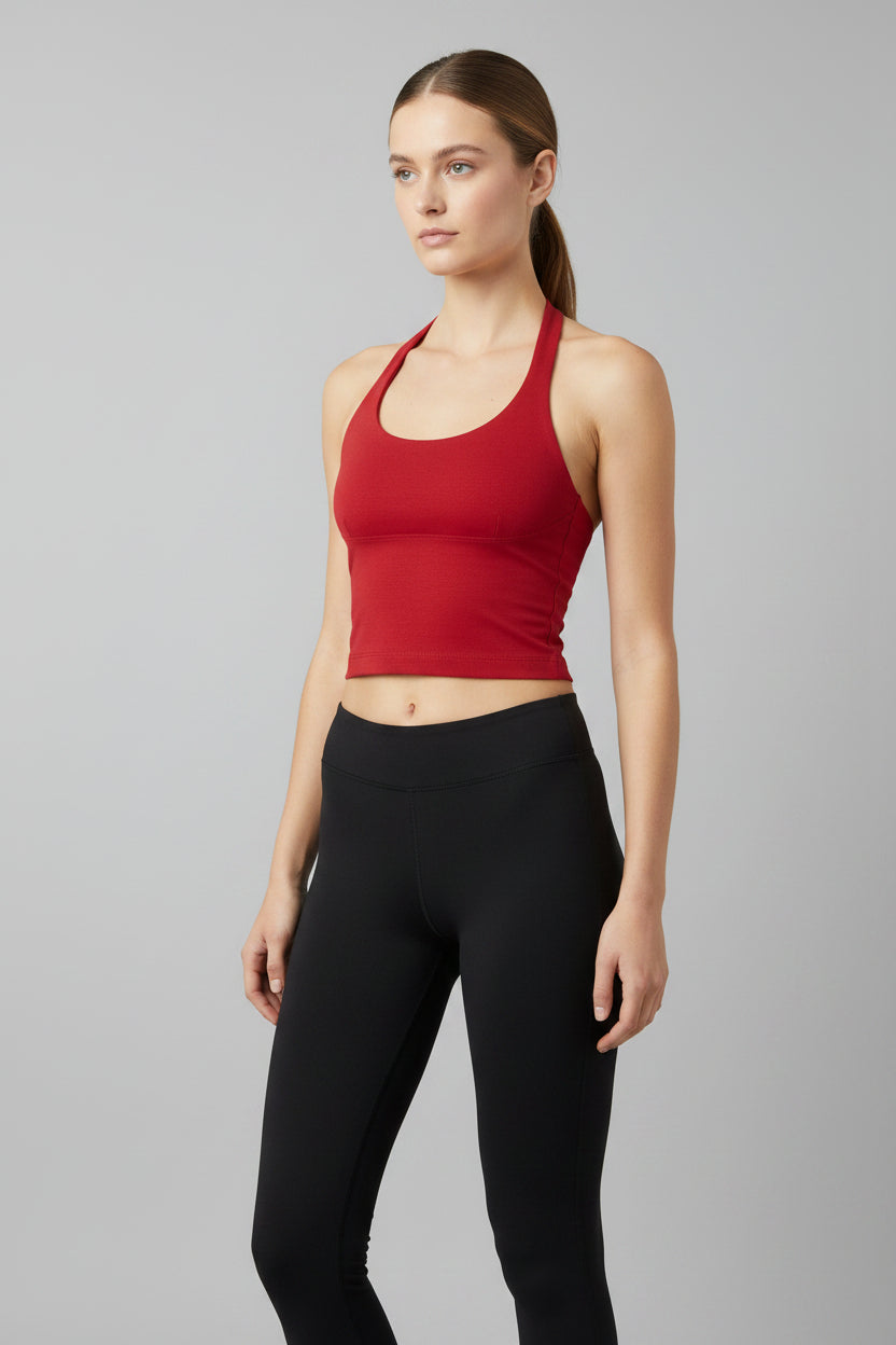 Halter Yoga Vest, Shockproof Running Sports, High-Strength Sports Underwear, Fitness, Pilates Suspender, Beautiful Back, Autumn