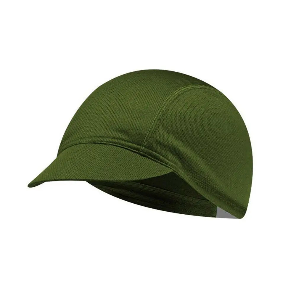 Summer New Cycling Cap Bicycle Hat with Visor UV Protection Sun Block Headwear for Men Women Road Bike Head Caps Helmet Liner