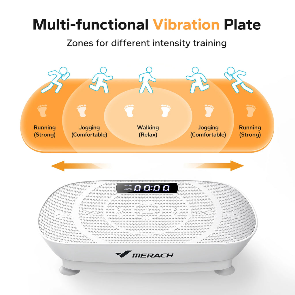 Vibration Plate Device Powered Vibration Platform CV30 for Full Body Training Burning&Muscle Building Weight Loss&Shaping