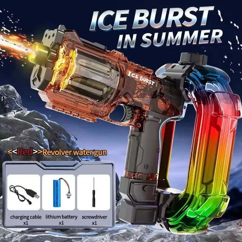 TK HOT! Electric Water Guns for Adults Powerful Squirt Automatic Water Blasters Summer Outdoor Beach Toy Compatible with FUNWEE