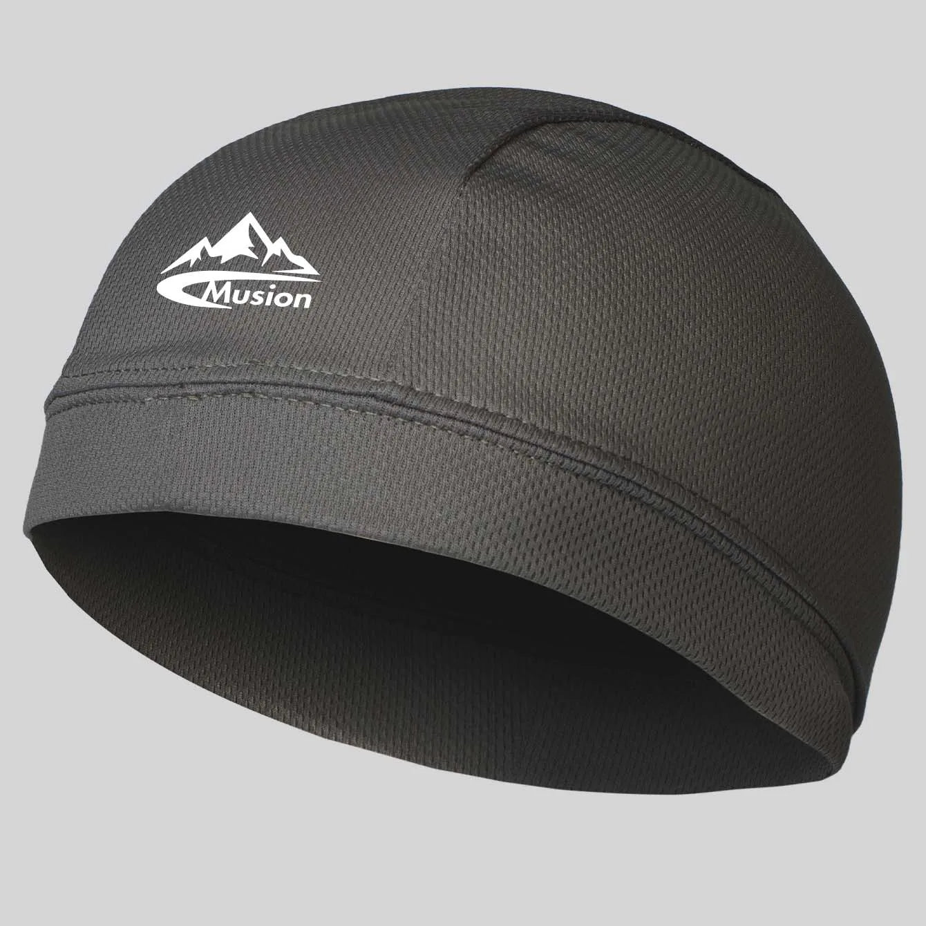 Musion under Helmet Beanie Cap Vented Sweat Absorbent Moisture Wicking for Men Cycling Motorcycle Riders