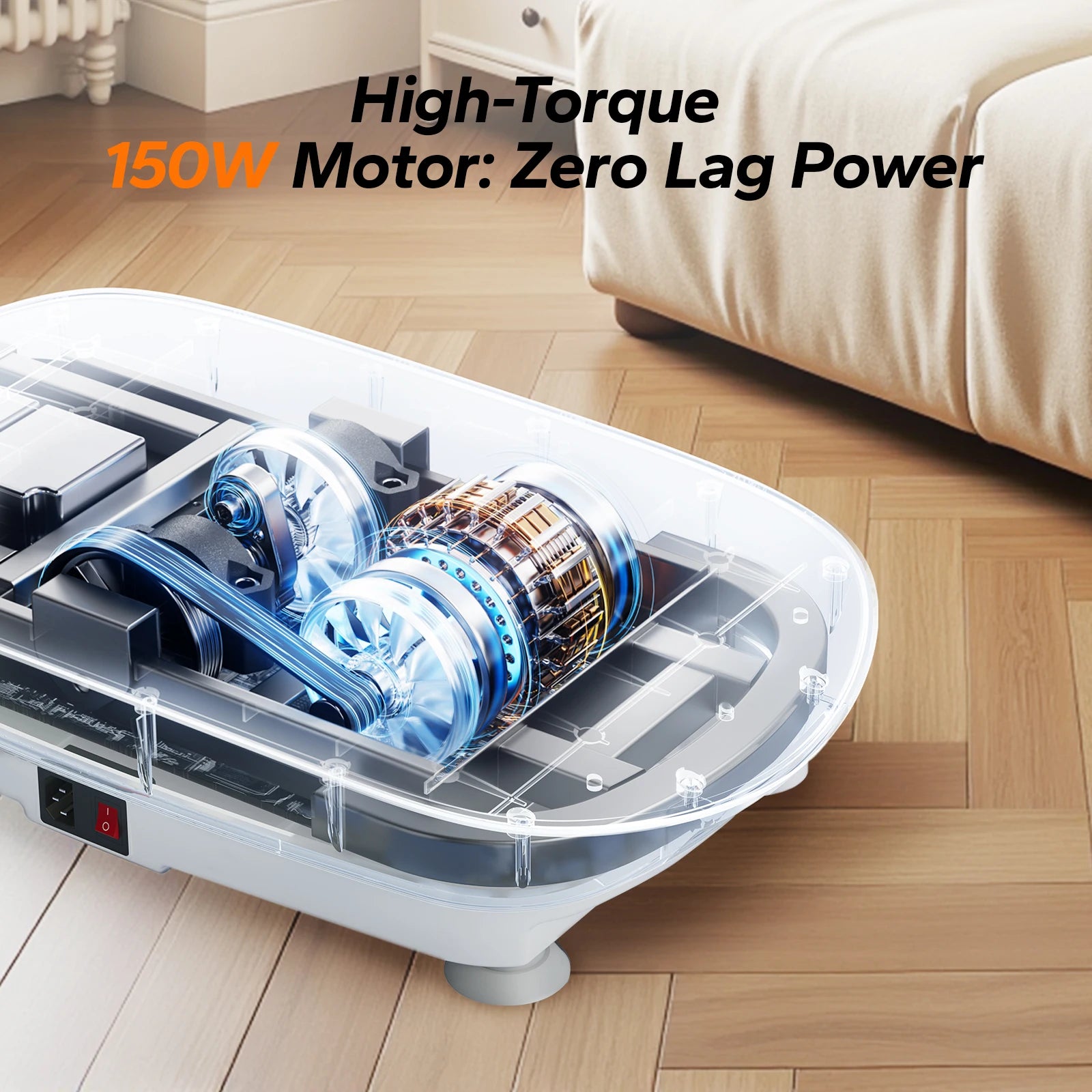 Vibration Plate Device Powered Vibration Platform CV30 for Full Body Training Burning&Muscle Building Weight Loss&Shaping