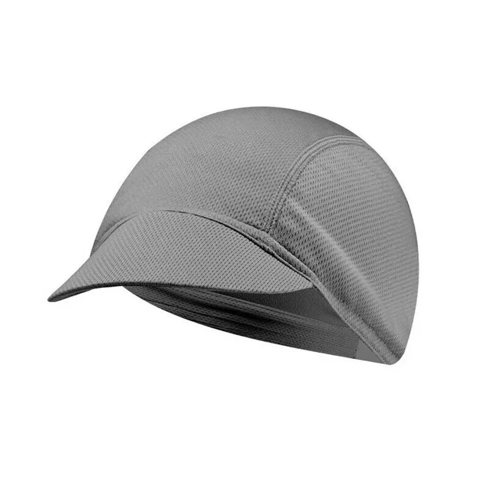 Summer New Cycling Cap Bicycle Hat with Visor UV Protection Sun Block Headwear for Men Women Road Bike Head Caps Helmet Liner
