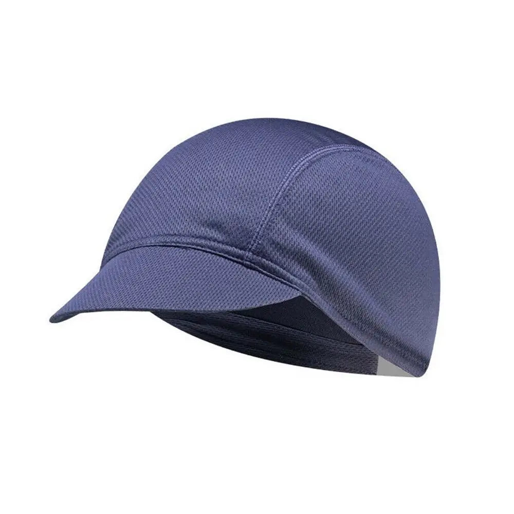 Summer New Cycling Cap Bicycle Hat with Visor UV Protection Sun Block Headwear for Men Women Road Bike Head Caps Helmet Liner