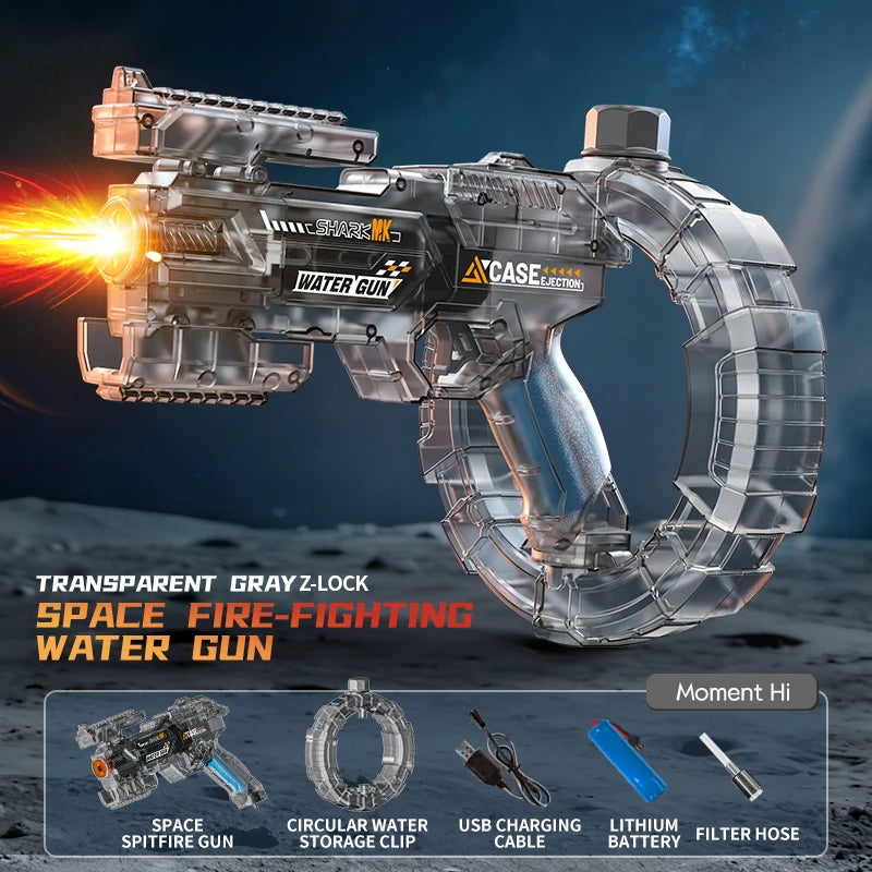 TK HOT! Electric Water Guns for Adults Powerful Squirt Automatic Water Blasters Summer Outdoor Beach Toy Compatible with FUNWEE